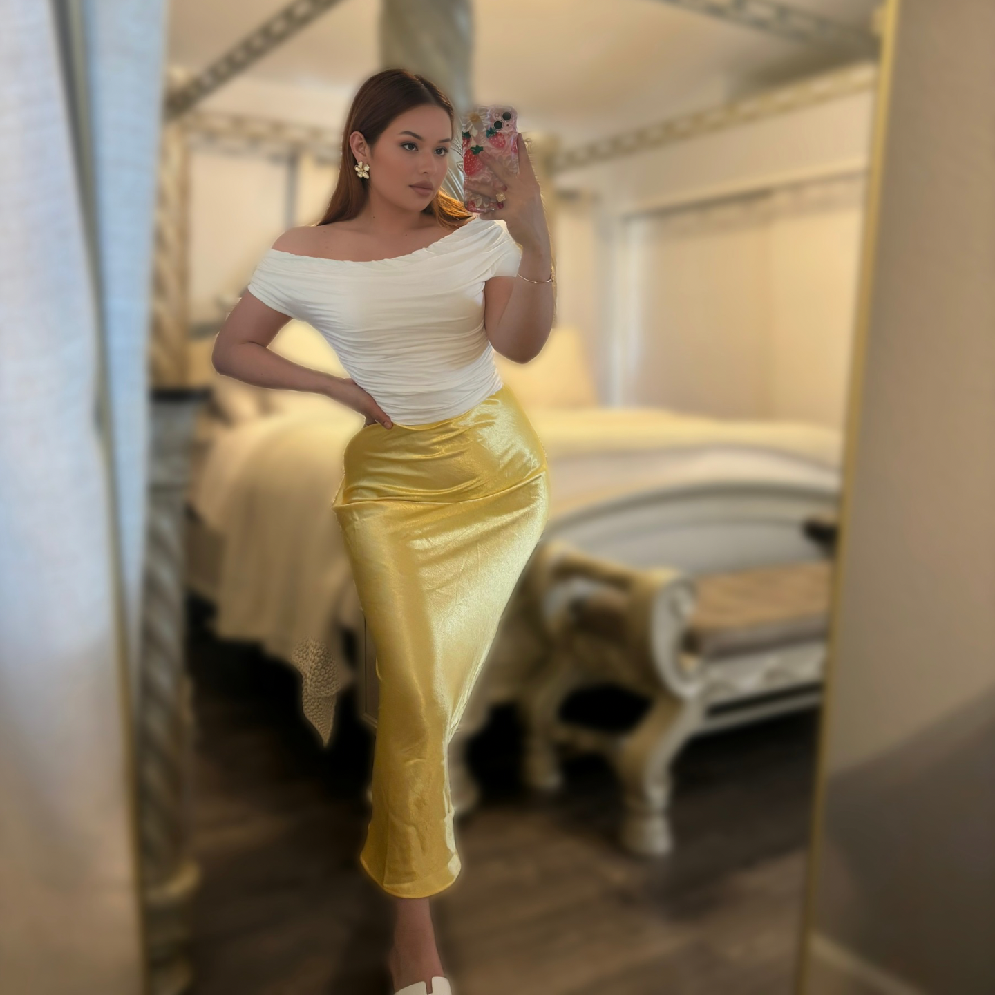 Brunch Gal Maxi Skirt
