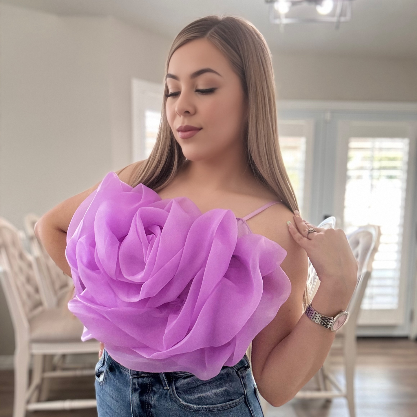 Floral Fantasy Top