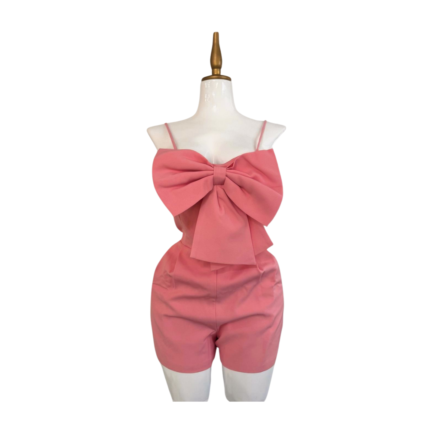 Cute As A Bow Romper