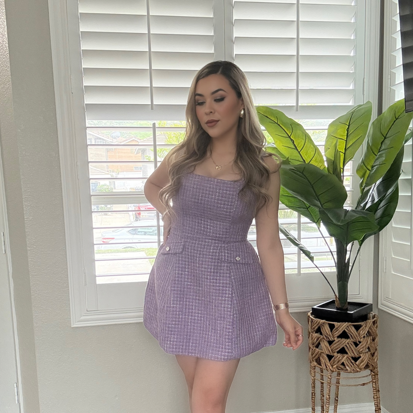 She’s Classy Tweed Dress