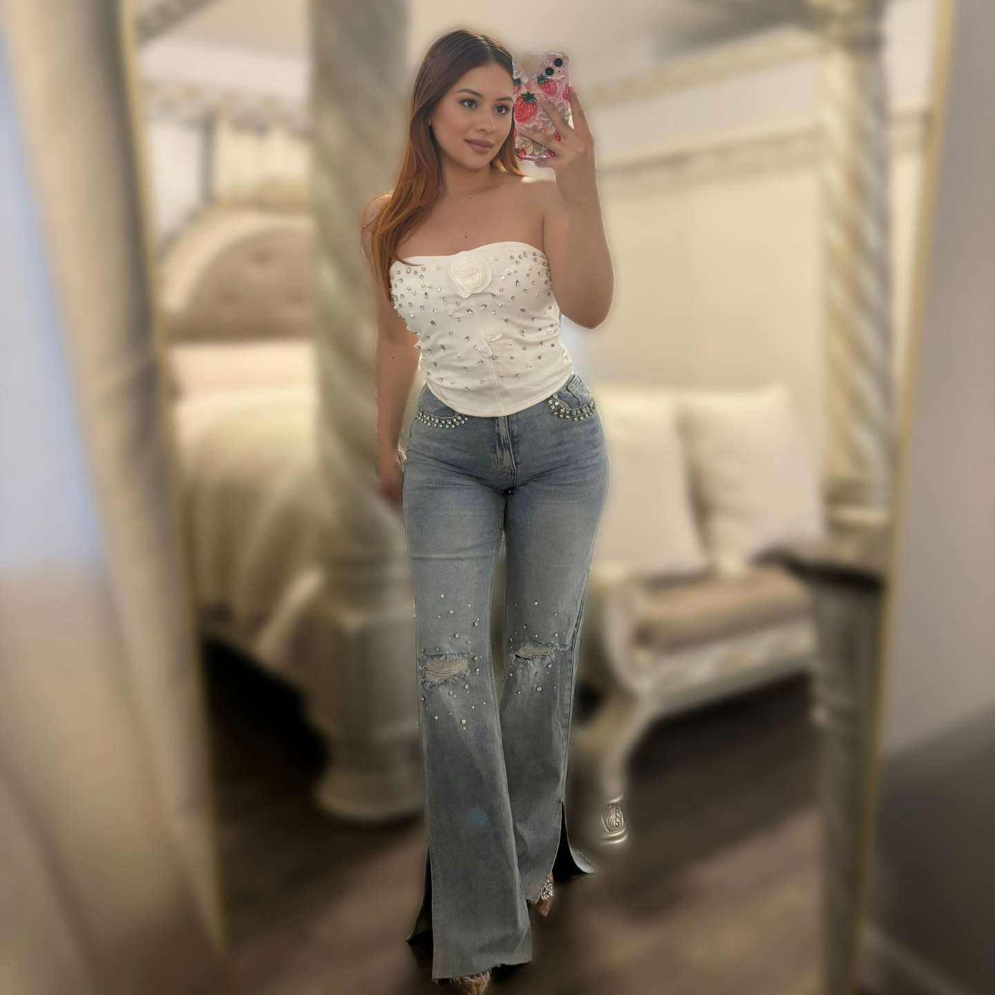 Cute Girl Tube Top