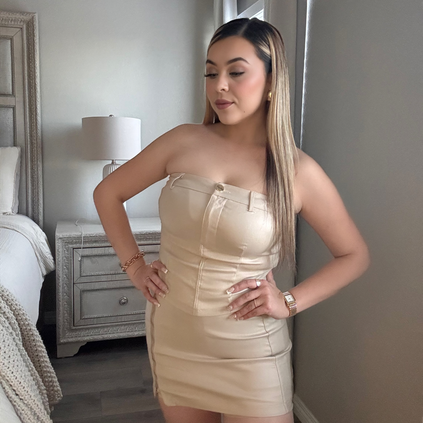 Exclusive Beige Skirt